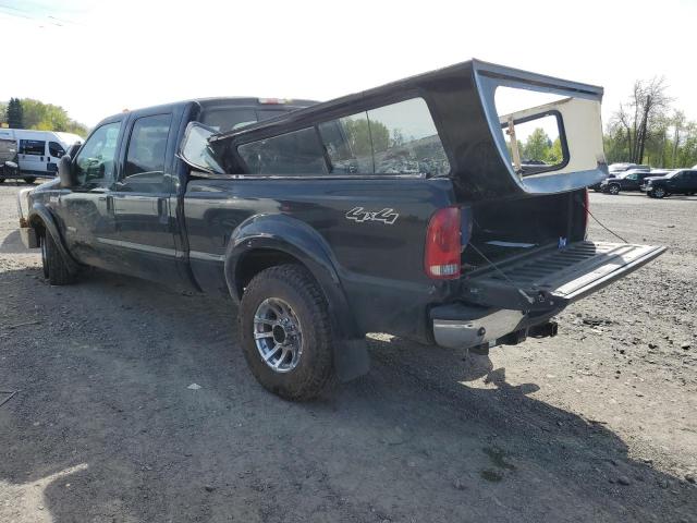 1FTSW21P27EA64276 - 2007 FORD F250 SUPER DUTY BLACK photo 2