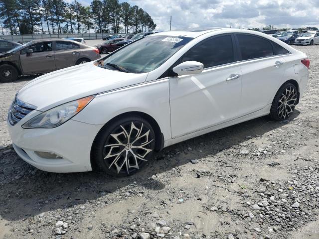 5NPEC4AC9DH800429 - 2013 HYUNDAI SONATA SE WHITE photo 1