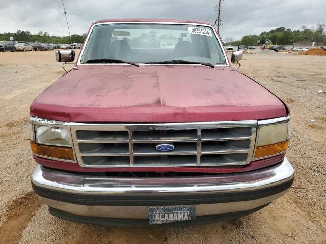 1FTEX15H7SKC21835 - 1995 FORD F150 RED photo 5