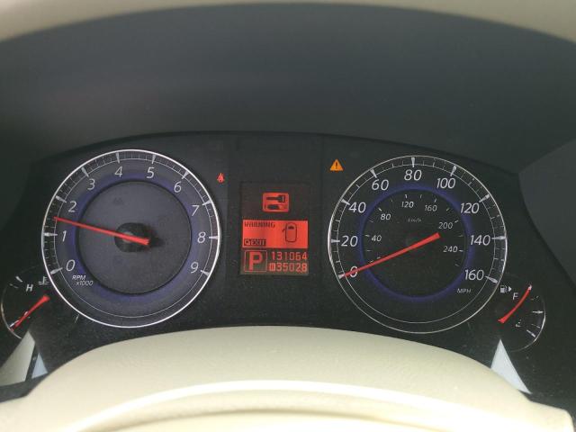 JNKAJ09E38M304149 - 2008 INFINITI EX35 BASE თეთრი ფოტო 9