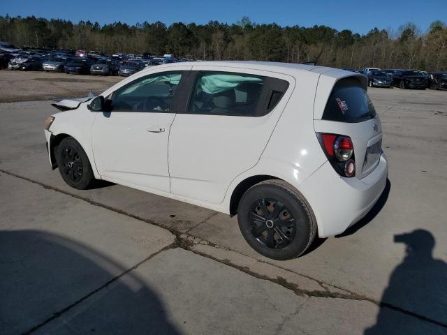 1G1JA6SH3E4170398 - 2014 CHEVROLET SONIC LS WHITE photo 2