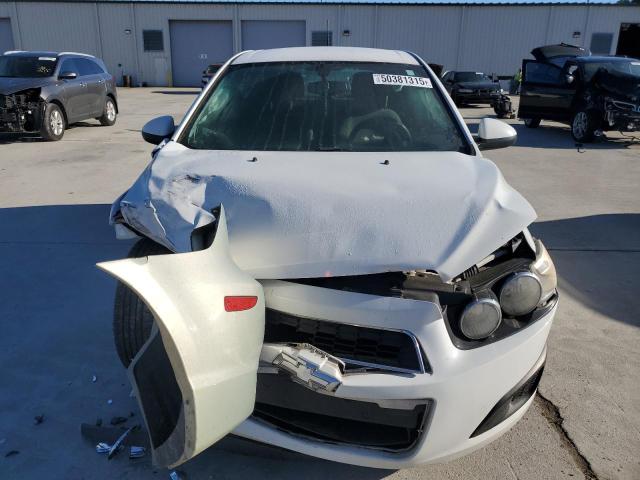 1G1JA6SH3E4170398 - 2014 CHEVROLET SONIC LS WHITE photo 5