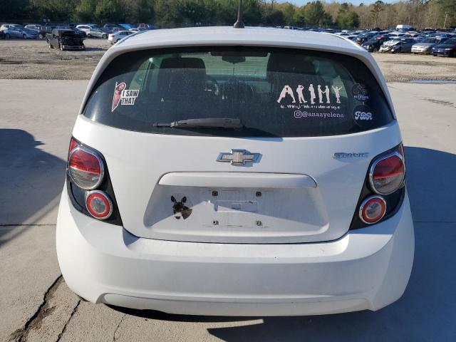 1G1JA6SH3E4170398 - 2014 CHEVROLET SONIC LS WHITE photo 6