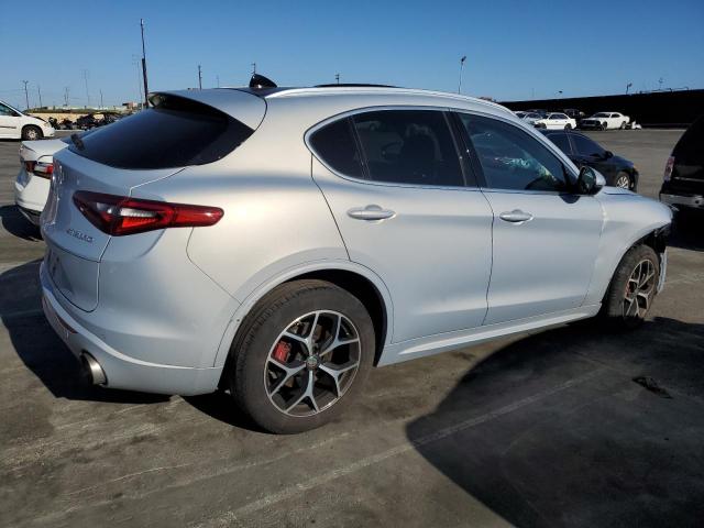 ZASPAKBN5M7D18202 - 2021 ALFA ROMEO STELVIO TI SILVER photo 3