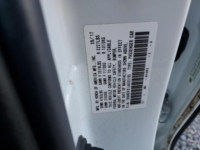 19UUB3F61JA005195 - 2018 ACURA TLX TECH+A Белый фото 12