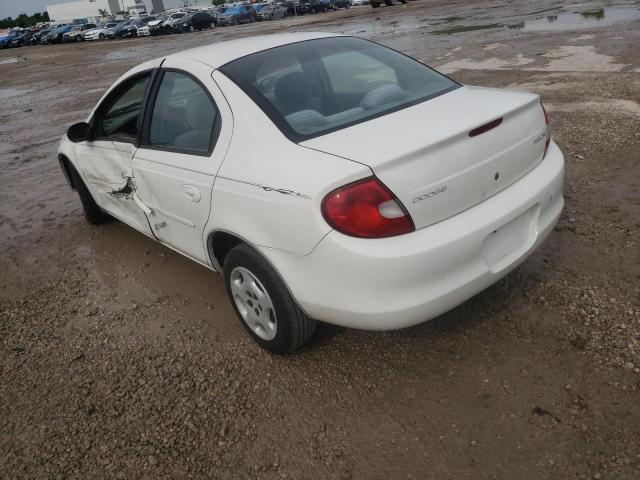 1B3ES26C02D546968 - 2002 DODGE NEON WHITE photo 2