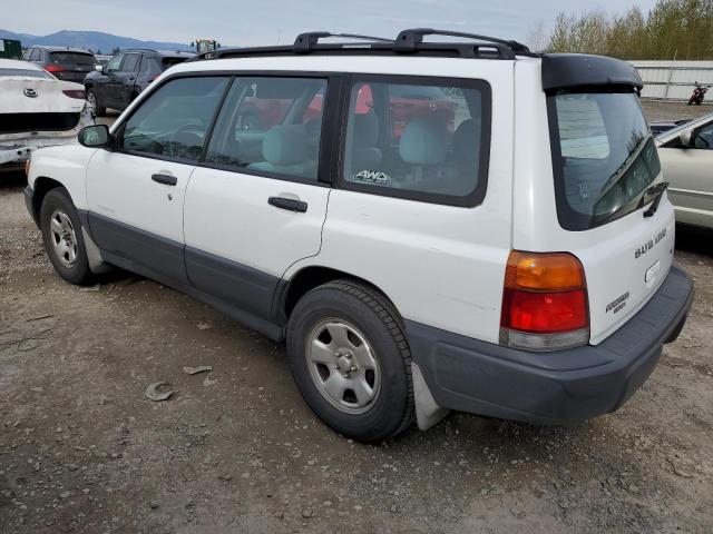 JF1SF6353YH716444 - 2000 SUBARU FORESTER L WHITE photo 2