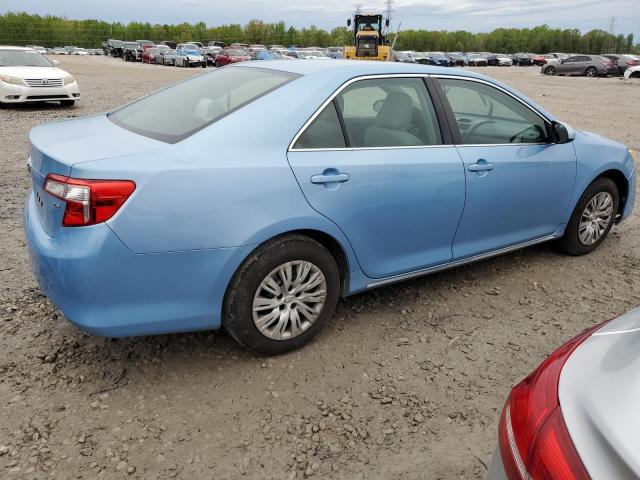 4T4BF1FK8CR166335 - 2012 TOYOTA CAMRY BASE BLUE photo 3