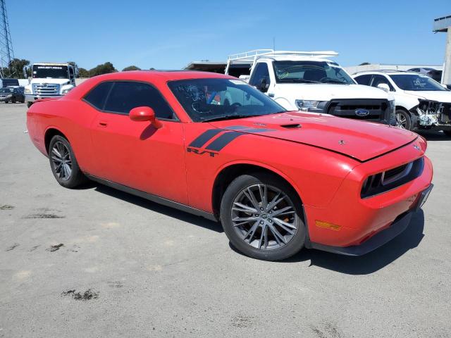 2B3CJ5DT0AH129821 - 2010 DODGE CHALLENGER R/T RED photo 4