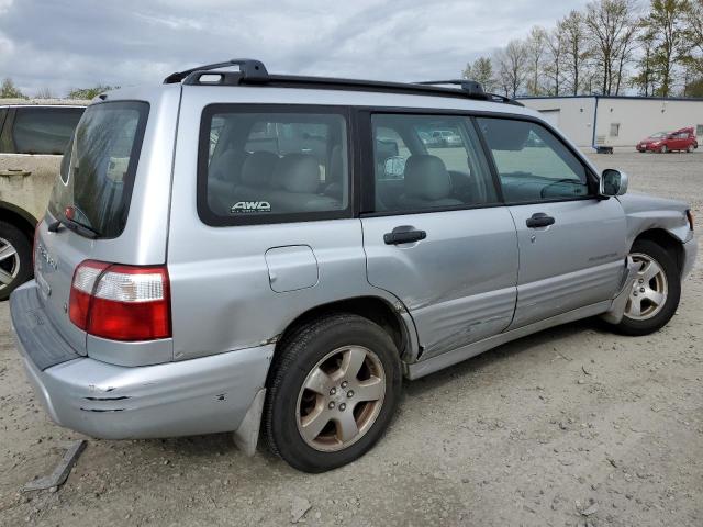 JF1SF65642H705272 - 2002 SUBARU FORESTER S 银色 照片 3
