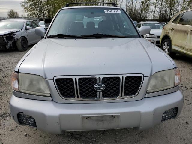 JF1SF65642H705272 - 2002 SUBARU FORESTER S 银色 照片 5