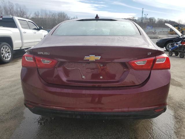 1G1ZE5ST9GF172461 - 2016 CHEVROLET MALIBU LT MAROON photo 6