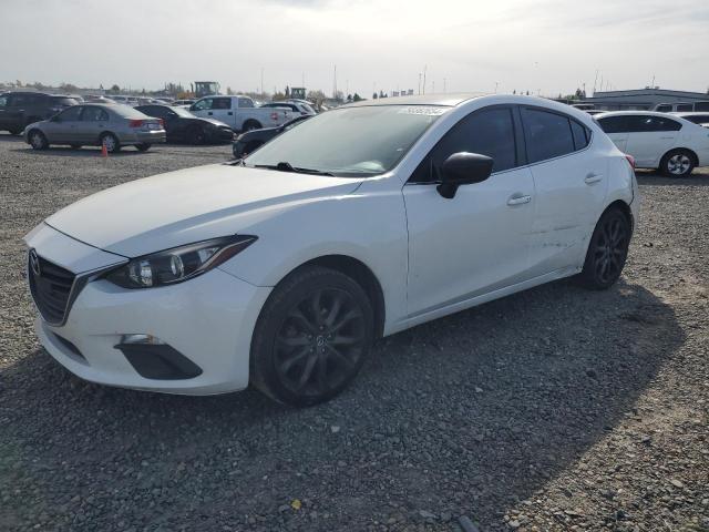 JM1BM1M72E1202141 - 2014 MAZDA 3 GRAND TOURING WHITE photo 1