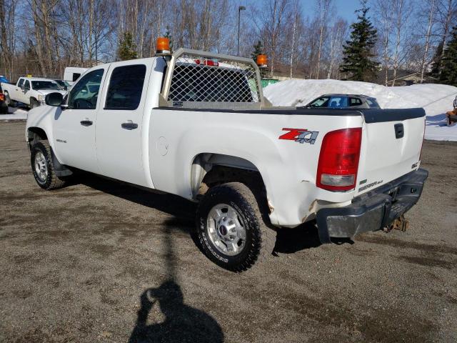 1GT120CG7CF167075 - 2012 GMC SIERRA K2500 SLE WHITE photo 2