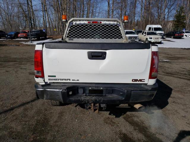 1GT120CG7CF167075 - 2012 GMC SIERRA K2500 SLE WHITE photo 6