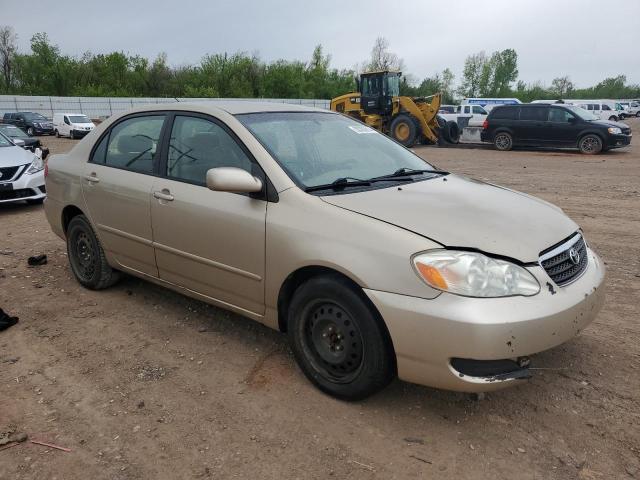 1NXBR32E86Z653911 - 2006 TOYOTA COROLLA CE BEIGE photo 4