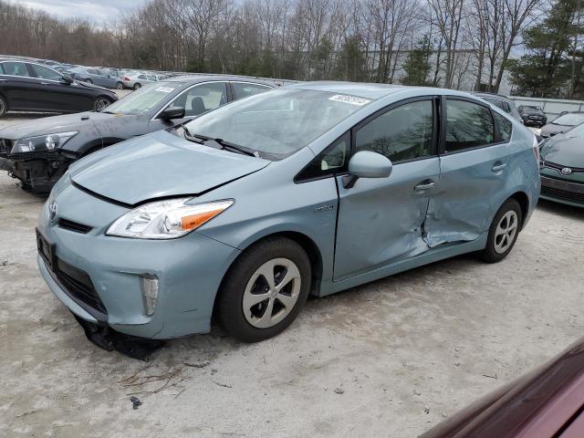 JTDKN3DU4D5563540 - 2013 TOYOTA PRIUS GREEN photo 1