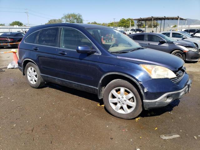 JHLRE38717C029109 - 2007 HONDA CR-V EXL BLUE photo 4