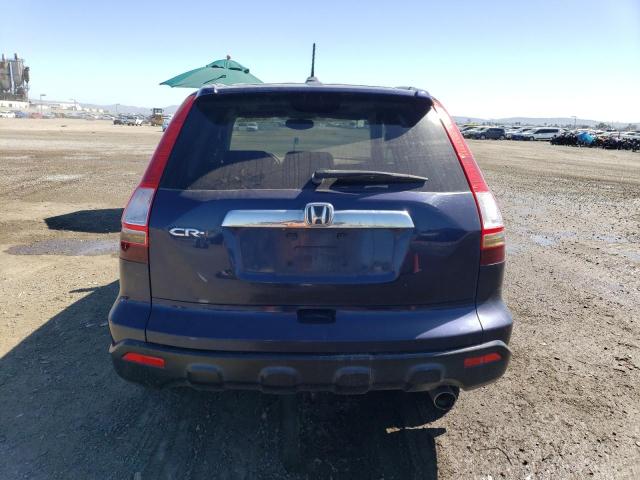 JHLRE38717C029109 - 2007 HONDA CR-V EXL BLUE photo 6