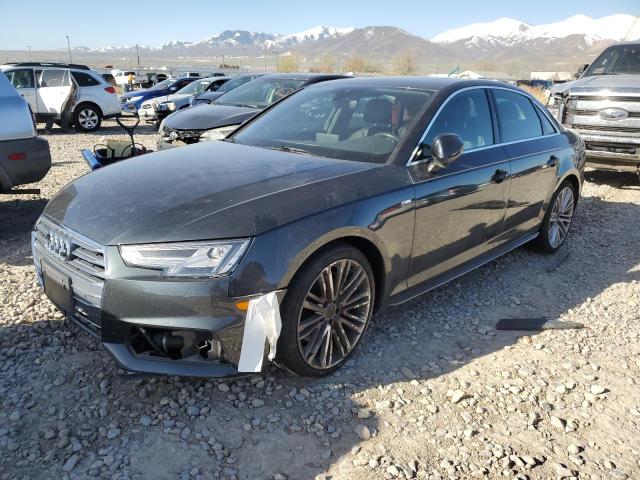 WAUENAF49HN000288 - 2017 AUDI A4 PREMIUM PLUS GRAY photo 1