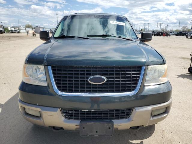 1FMPU18L03LA99294 - 2003 FORD EXPEDITION EDDIE BAUER GREEN photo 5