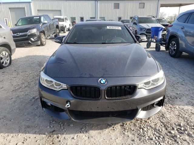 WBA3R5C58GK373287 - 2016 BMW 435 XI CHARCOAL photo 5