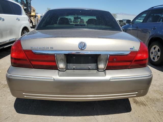 2MEFM74W24X640819 - 2004 MERCURY GRAND MARQ GS TAN photo 6