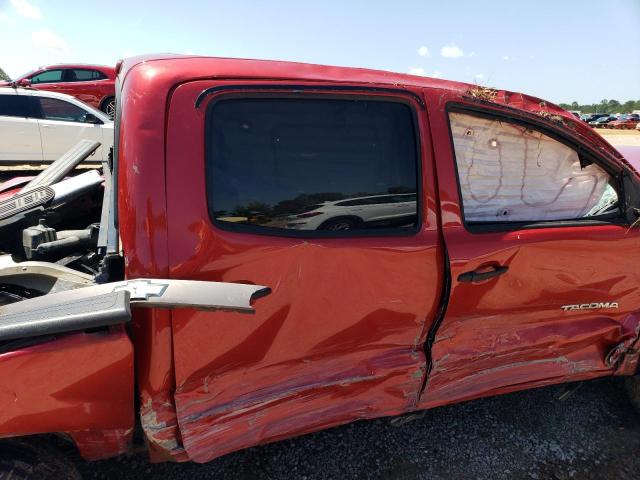 5TFJU4GN7BX005868 - 2011 TOYOTA TACOMA DOUBLE CAB PRERUNNER RED photo 10