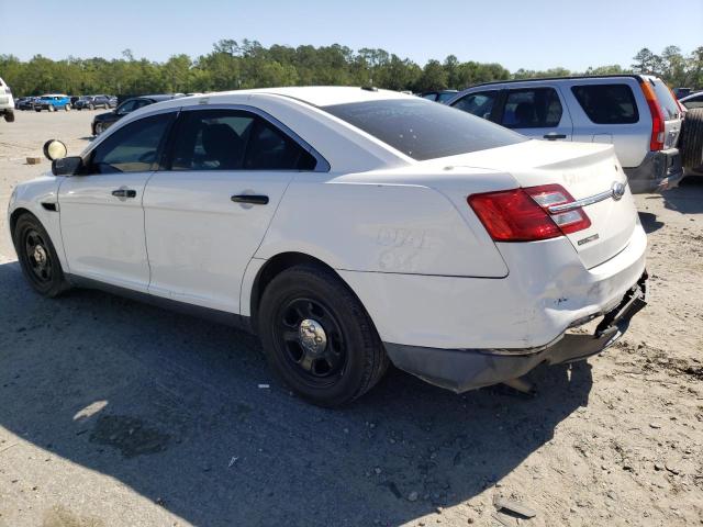 1FAHP2MT2DG100442 - 2013 FORD TAURUS POLICE INTERCEPTOR WHITE photo 2