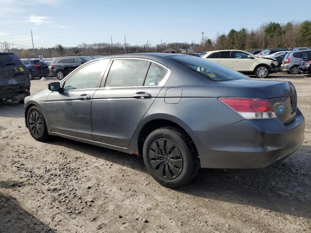 1HGCP26338A058634 - 2008 HONDA ACCORD LX GRAY photo 2