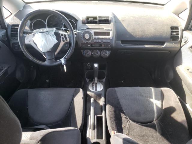 JHMGD38638S064139 - 2008 HONDA FIT SPORT SILVER photo 8