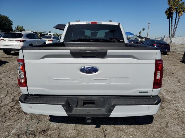 1FTEX1CP9MKE99309 - 2021 FORD F150 SUPER CAB WHITE photo 6