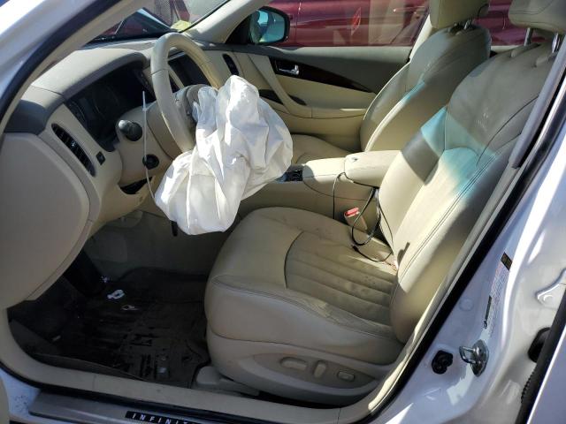 JN1AJ0HR4CM452957 - 2012 INFINITI EX35 BASE თეთრი ფოტო 7