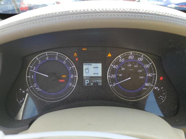 JN1AJ0HR4CM452957 - 2012 INFINITI EX35 BASE თეთრი ფოტო 9