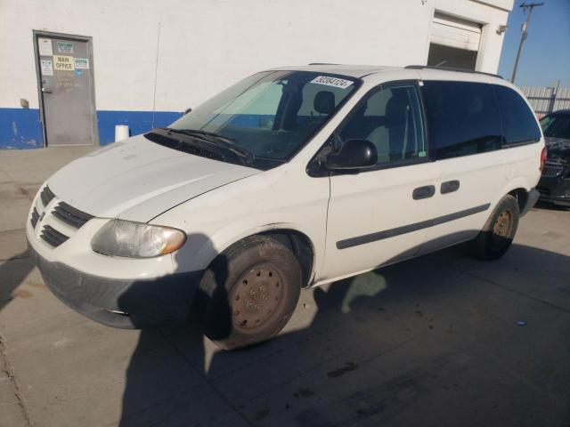 1D4GP25R07B244469 - 2007 DODGE CARAVAN SE WHITE photo 1