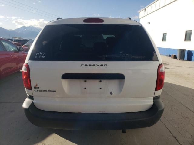 1D4GP25R07B244469 - 2007 DODGE CARAVAN SE WHITE photo 6