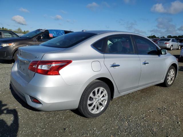 3N1AB7AP6KY452193 - 2019 NISSAN SENTRA S SILVER photo 3