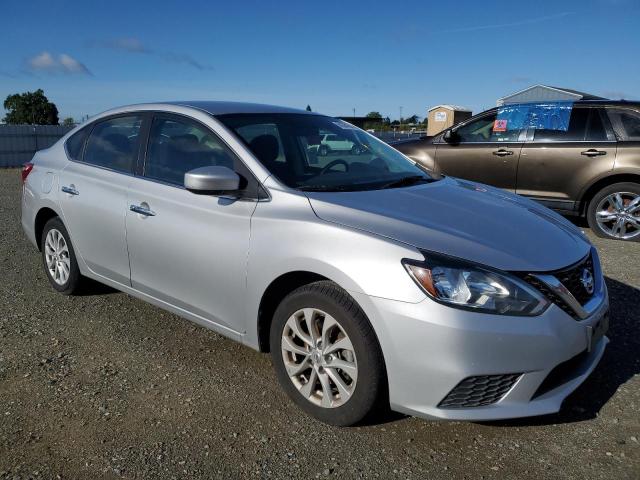 3N1AB7AP6KY452193 - 2019 NISSAN SENTRA S SILVER photo 4