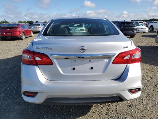 3N1AB7AP6KY452193 - 2019 NISSAN SENTRA S SILVER photo 6