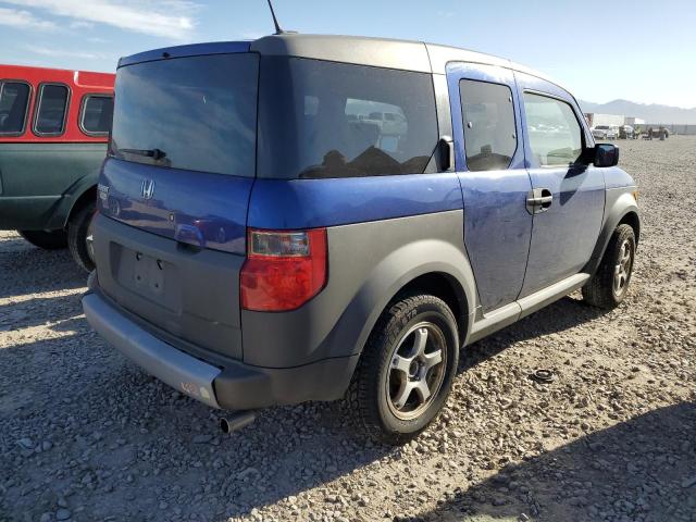 5J6YH28635L003586 - 2005 HONDA ELEMENT EX BLUE photo 3