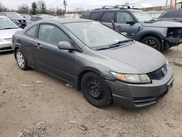 2HGFG12649H539048 - 2009 HONDA CIVIC LX GRAY photo 4