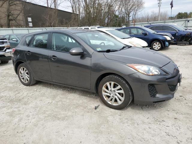 JM1BL1L8XC1694329 - 2012 MAZDA 3 I GRAY photo 4