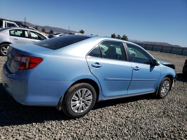 4T1BF1FK6CU621211 - 2012 TOYOTA CAMRY BASE BLUE photo 3