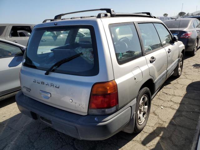 JF1SF6351YH700128 - 2000 SUBARU FORESTER L SILVER photo 3