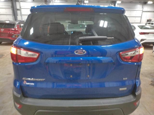 MAJ3P1TEXJC187856 - 2018 FORD ECOSPORT SE BLUE photo 6