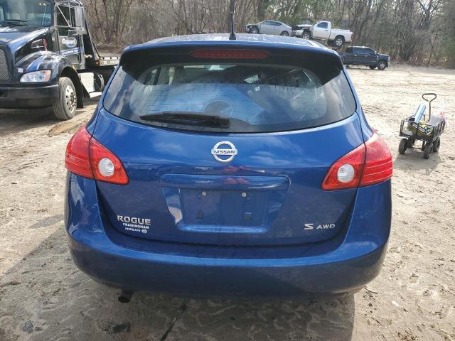 JN8AS58V09W172717 - 2009 NISSAN ROGUE S BLUE photo 6