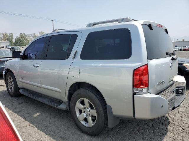 5N1BA08A27N718287 - 2007 NISSAN ARMADA SE SILVER photo 2