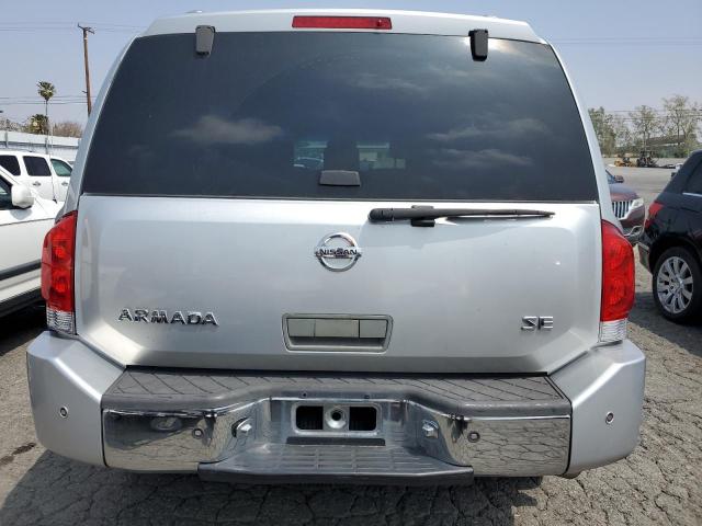 5N1BA08A27N718287 - 2007 NISSAN ARMADA SE SILVER photo 6