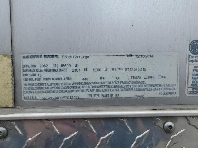 54GVC34D0F7013552 - 2015 UTILITY UTILITY GRAY photo 10