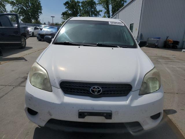 2T1KR32E48C711825 - 2008 TOYOTA COROLLA MA XR WHITE photo 5